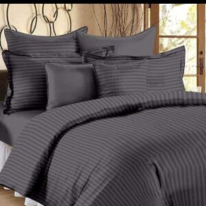 black queen bed sheet ( one flat sheet and 2 pillows only )