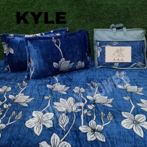 winter queen bedsheet set