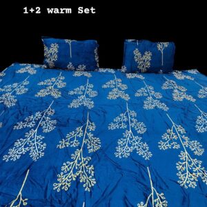 winter queen bedsheet set