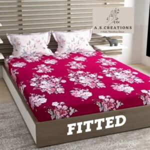 fitted king size cotton sheet