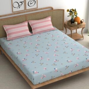 flat cotton king bedsheet