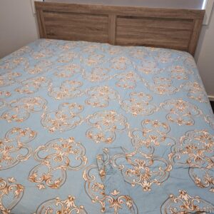 fitted king size cotton bedsheet