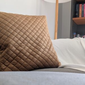golden brown colour cushion cover 5 piece