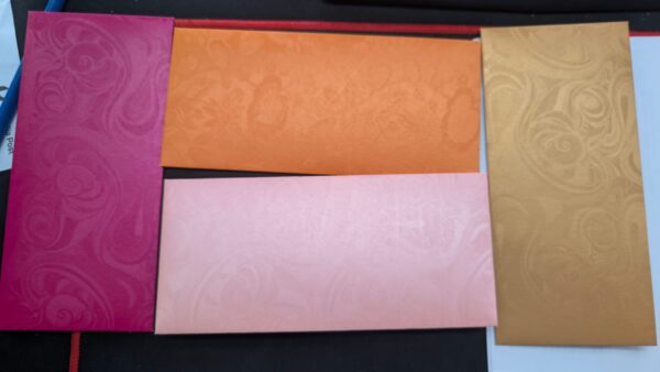 Dark Pink colour money envelope ( pack of 5 ) - Image 5