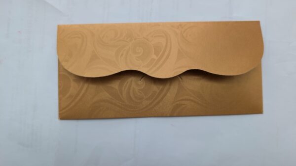 Golden colour money envelope ( pack of 5 ) - Image 2